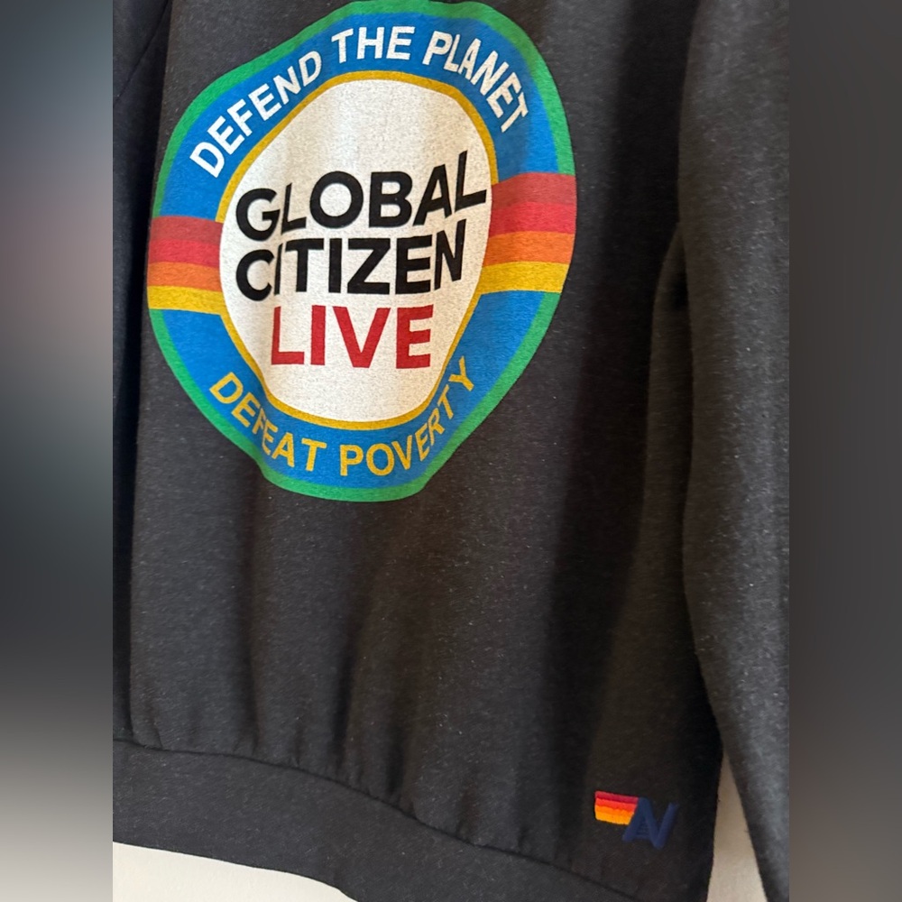 Aviator Nation Defend The Planet Pullover Sweatshirt - Picture 4 of 4